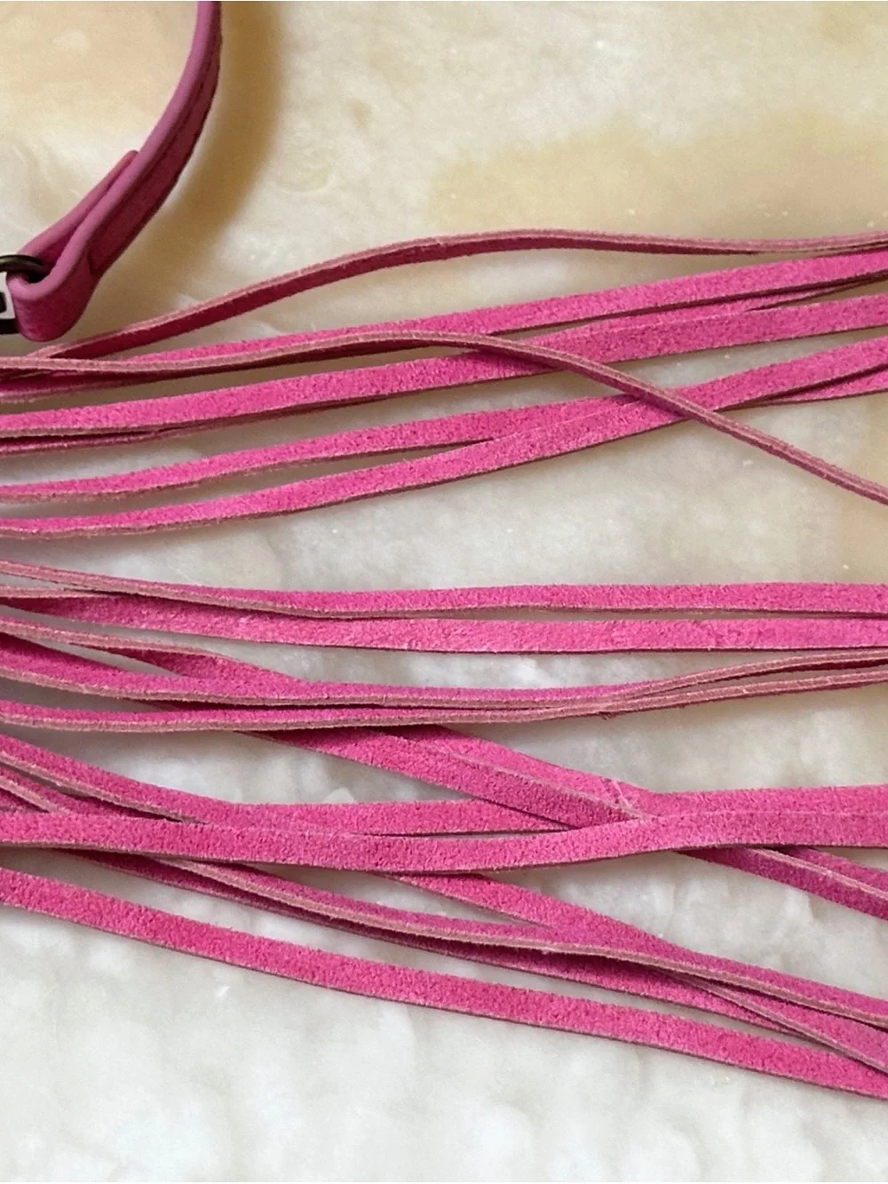 Montana West Pink Tooled Fringe Crossbody Bag